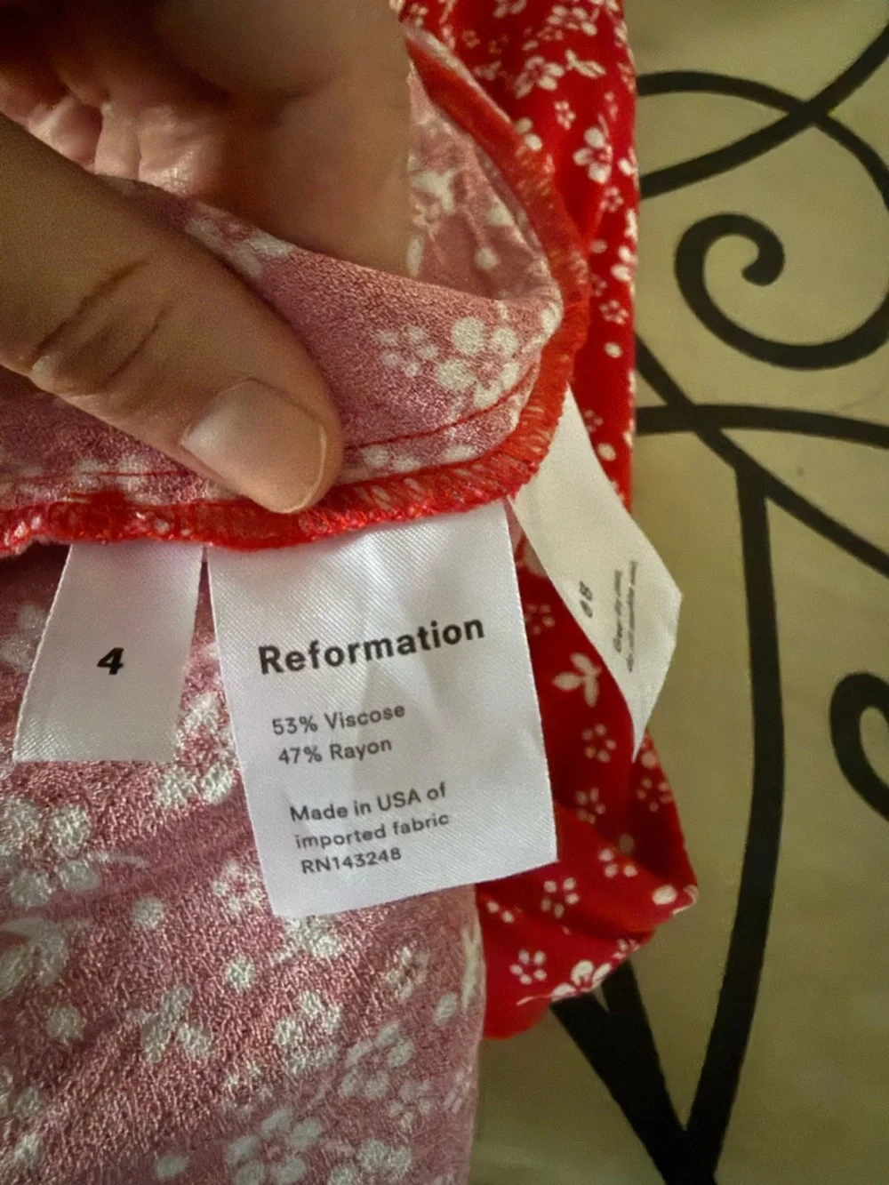 Reformation Persimmon midi dress - Picture 6 of 6